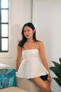 Elise Peplum Top